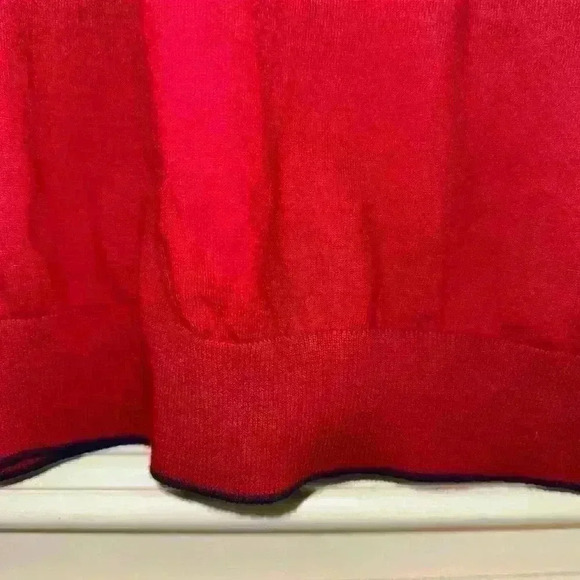 Jared Lang V-neck sweater XXL Red - Picture 4 of 4